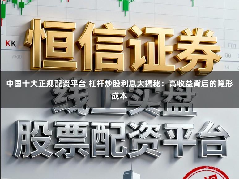 中国十大正规配资平台 杠杆炒股利息大揭秘：高收益背后的隐形成本